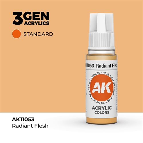 AK11053 Akryl maling, 17 ml, radiant flesh - standard