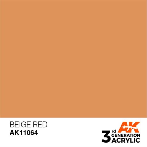 AK11064 Akryl maling, 17 ml, beige red - standard