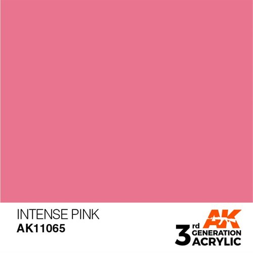 AK11065 Akryl maling, 17 ml, intense pink - intense