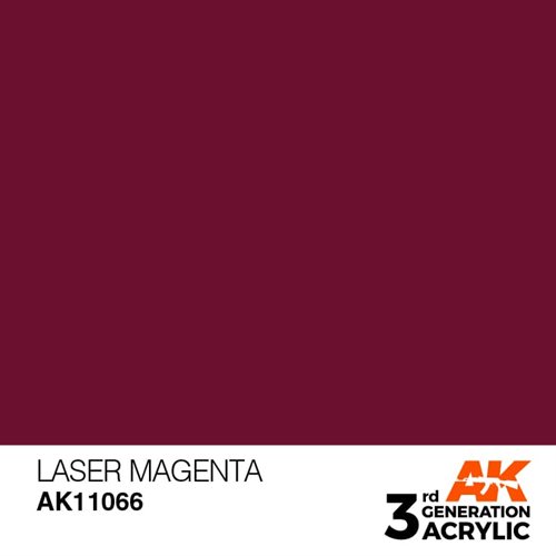 AK11066 Akryl maling, laser magenta - standard