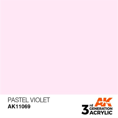 AK11069 Akryl maling, 17 ml, pastel violet - pastel