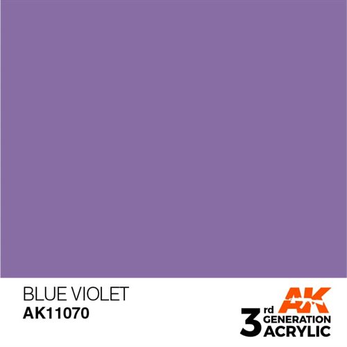 AK11070 Akryl maling, 17 ml, blue violet - standard