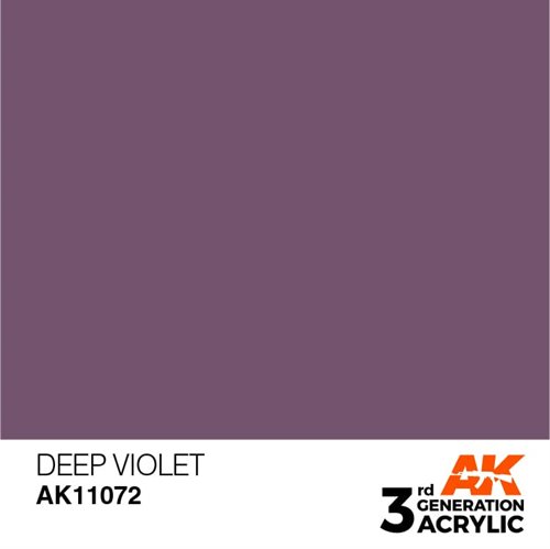 AK11072 Akryl maling, 17 ml, deep violet - intense
