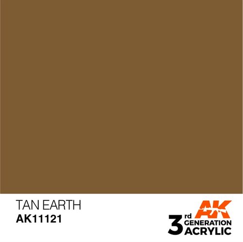 AK11121 Akryl maling, 17 ml, tan earth - standard