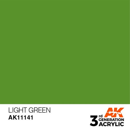AK11141 Akryl maling, 17 ml, light green - standard