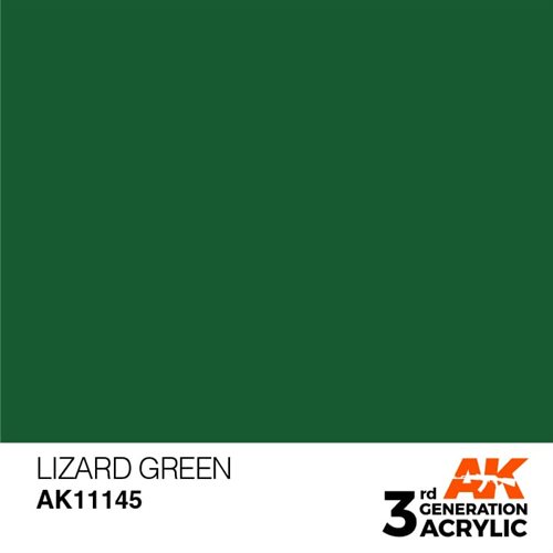 AK11145 Akryl maling, 17 ml, lizard green - standard