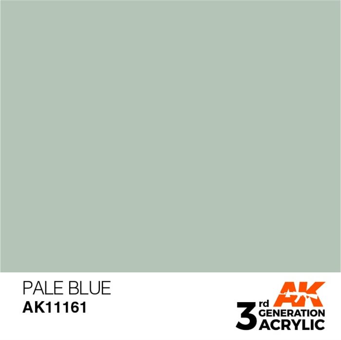AK11161 Akryl maling, 17 ml, pale blue - standard