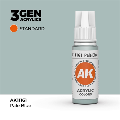 AK11161 Akryl maling, 17 ml, pale blue - standard