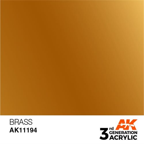AK11194 Akryl maling, 17 ml, brass - metallic