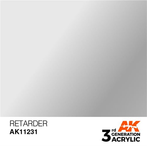 AK11231 Akryl maling, 17 ml, retarder - auxiliary