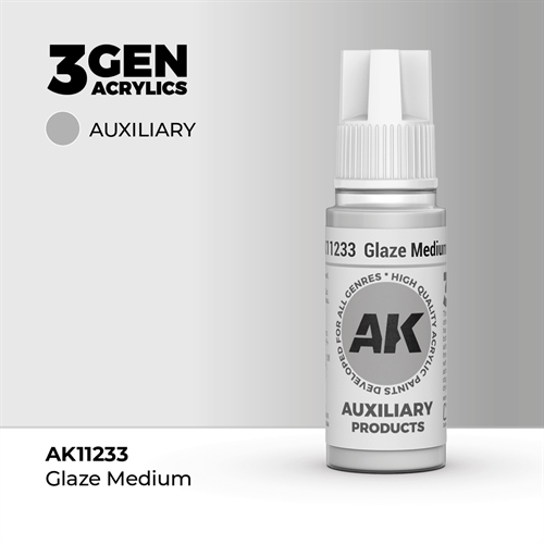 AK11233 Akryl maling, 17 ml, glaze medium - auxiliary