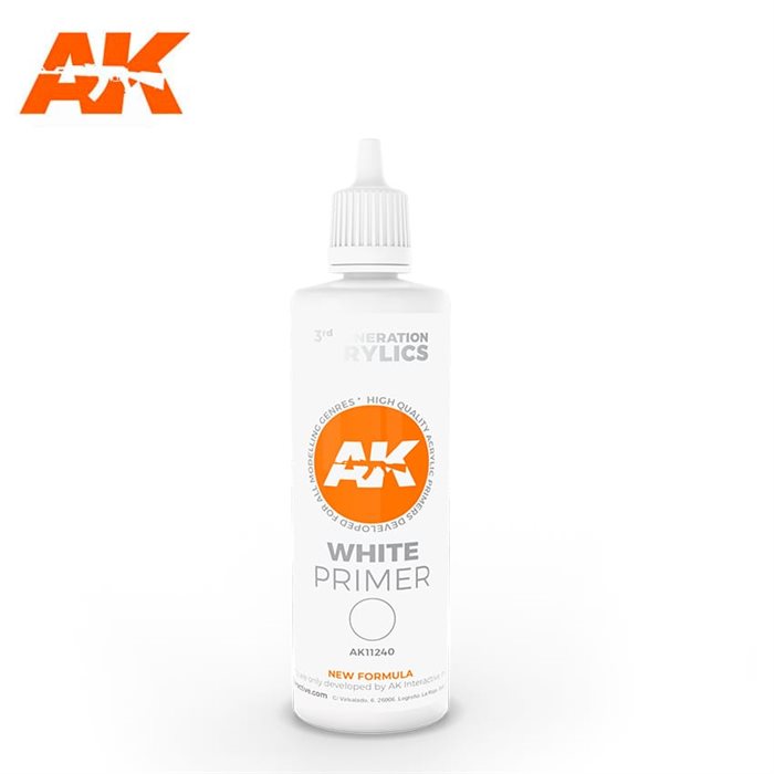 AK11240 White primer, 100 ml