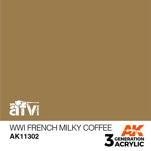AK11302 WWI FRENCH MILKY COFFEE – AFV, 17 ml