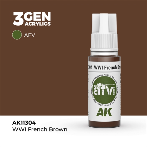 AK11304 WWI FRENCH BROWN – AFV, 17 ml