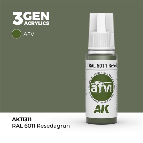 AK11311 RAL 6011 RESEDAGRÜN – AFV, 17 ml