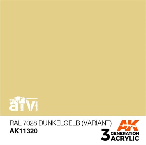 AK11320 RAL 7028 DUNKELGELB (VARIANT) – AFV, 17 ml