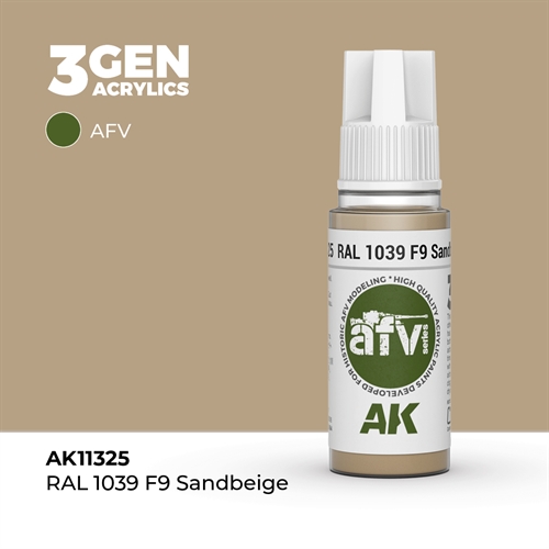 AK11325 RAL 1039 F9 SANDBEIGE– AFV, 17 ml
