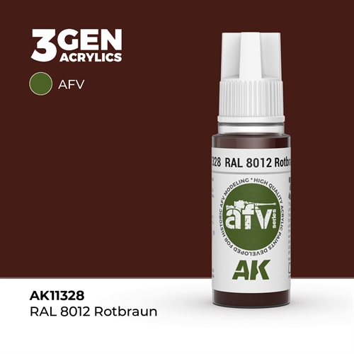 AK11328 RAL 8031 F9 SANDBRAUN– AFV, 17 ml