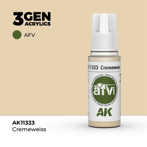 AK11333 CREMEWEISS– AFV, 17 ml