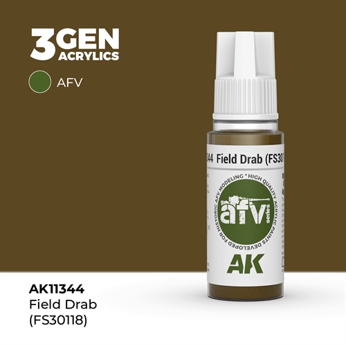 AK11344 FIELD DRAB (FS30118)– AFV, 17 ml