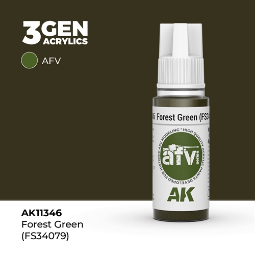 AK11346 FOREST GREEN (FS34079)– AFV, 17 ml