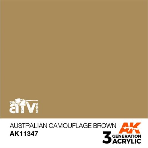 AK11347 AUSTRALIAN CAMOUFLAGE BROWN– AFV, 17 ml