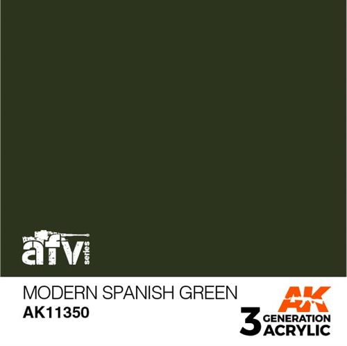 AK11350 MODERN SPANISH GREEN – AFV, 17 ml