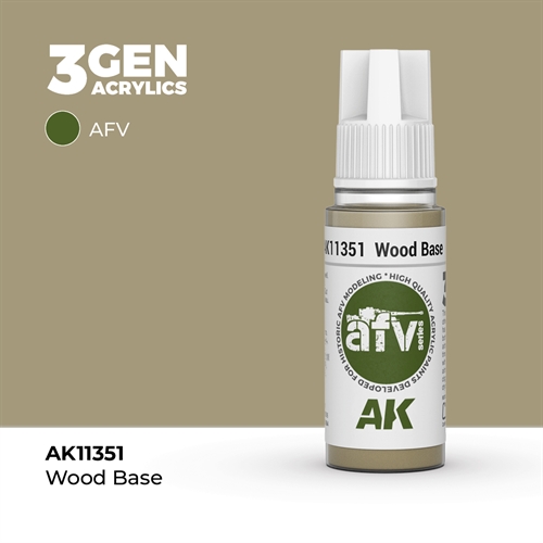 AK11351 WOOD BASE– AFV, 17 ml