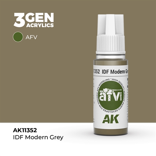 AK11352 IDF MODERN GREY – AFV, 17 ml