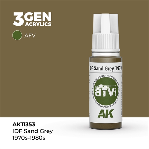 AK11353 IDF SAND GREY 1970S-1980S – AFV, 17 ml