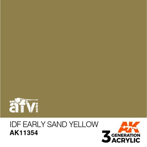 AK11354 IDF EARLY SAND YELLOW – AFV, 17 ml