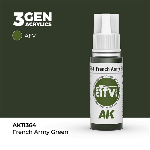 AK11364 FRENCH ARMY GREEN – AFV, 17 ml