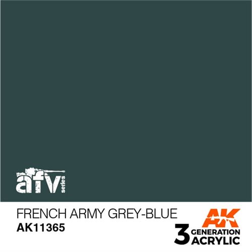 AK11365 FRENCH ARMY GREY-BLUE – AFV, 17 ml