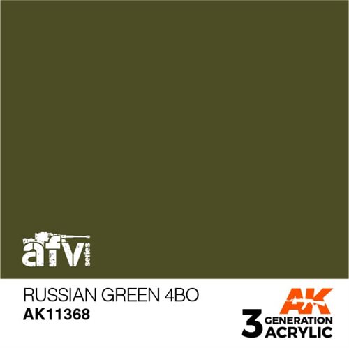 AK11368 RUSSIAN GREEN 4BO – AFV, 17 ml