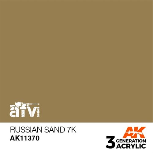 AK11370 RUSSIAN SAND 7 – AFV, 17 ml