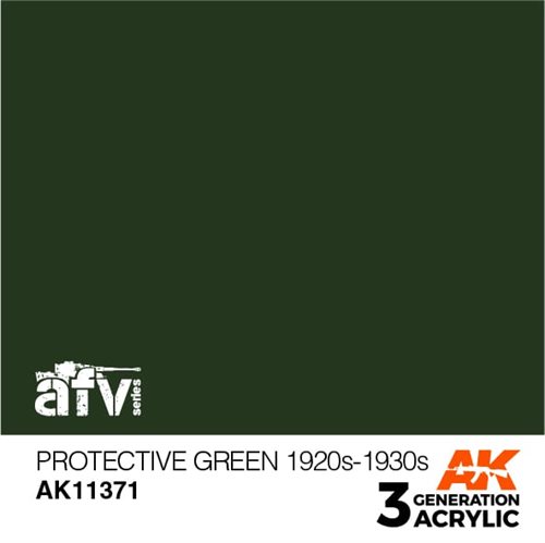 AK11371 PROTECTIVE GREEN 1920S-1930S – AFV, 17 ml