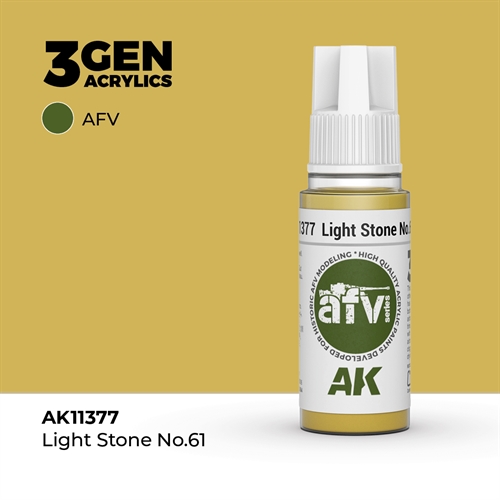 AK11377 LIGHT STONE NO.61– AFV, 17 ml