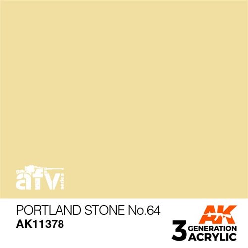 AK11378 PORTLAND STONE NO.64– AFV, 17 ml