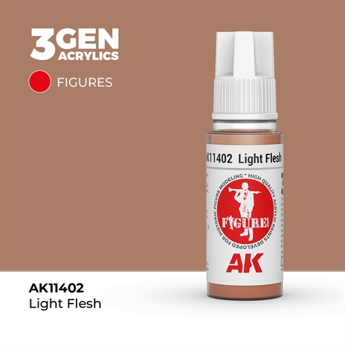 AK11402 LIGHT FLESH– FIGURES, 17ml