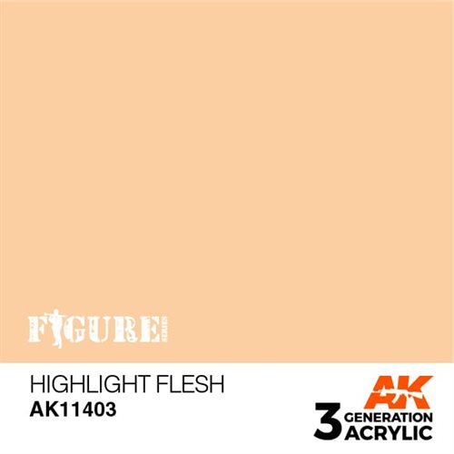 AK11403 HIGHLIGHT FLESH– FIGURES, 170ml