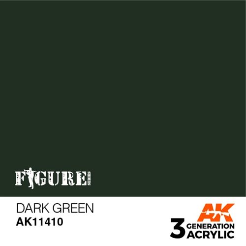 AK11410 DARK GREEN– FIGURES, 170ml