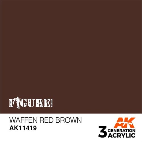 AK11419 WAFFEN RED BROWN– FIGURES, 170ml