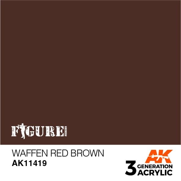 AK11419 WAFFEN RED BROWN– FIGURES, 170ml