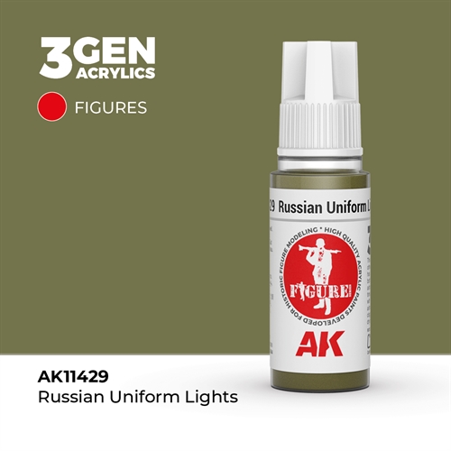 AK11429 RUSSIAN UNIFORM LIGHTS – FIGURES, 17ml