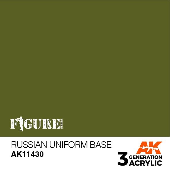 AK11430 RUSSIAN UNIFORM BASE – FIGURES, 170ml
