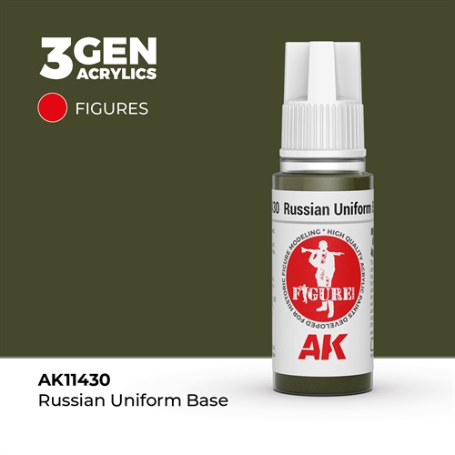 AK11430 RUSSIAN UNIFORM BASE – FIGURES, 17ml