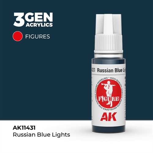 AK11431 RUSSIAN BLUE LIGHTS – FIGURES, 17ml