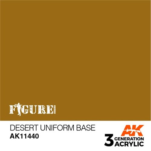 AK11400 DESERT UNIFORM BASE– FIGURES, 170ml