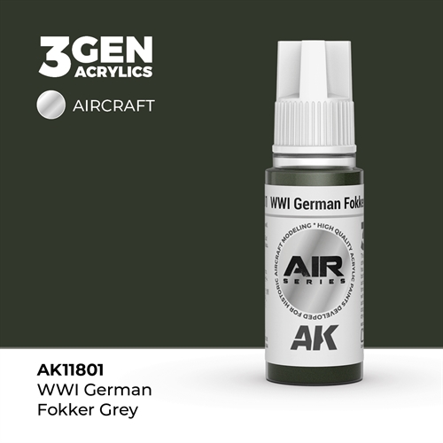 AK 11801 WWI GERMAN FOKKER GREY - AIR, 17 ml