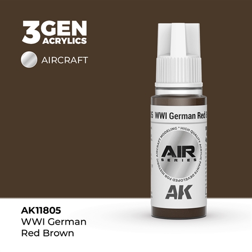AK 11805 WWI GERMAN RED BROWN - AIR, 17 ml